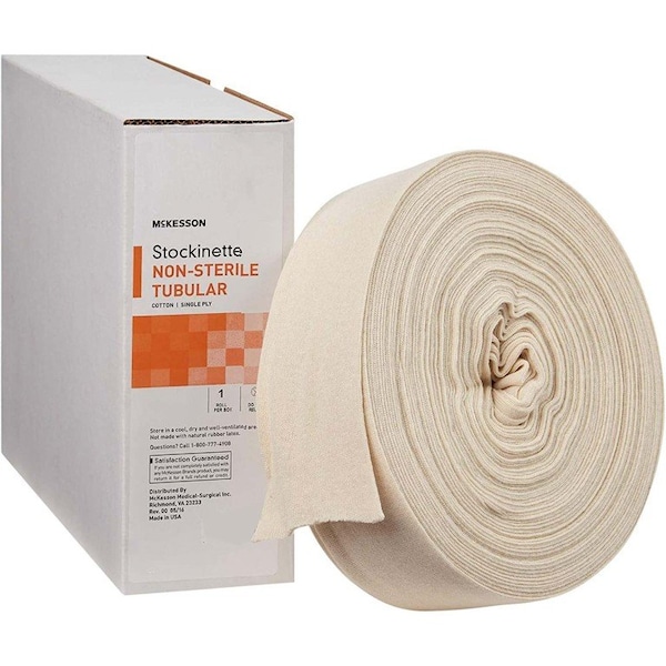 Mckesson Beige Cotton Tubular Stockinette, 8 Inch x 25 Yard 16-4T-825 - main